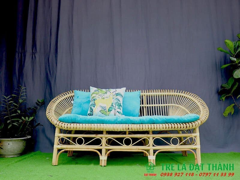 Bàn Ghế Song Mây - BGSM021